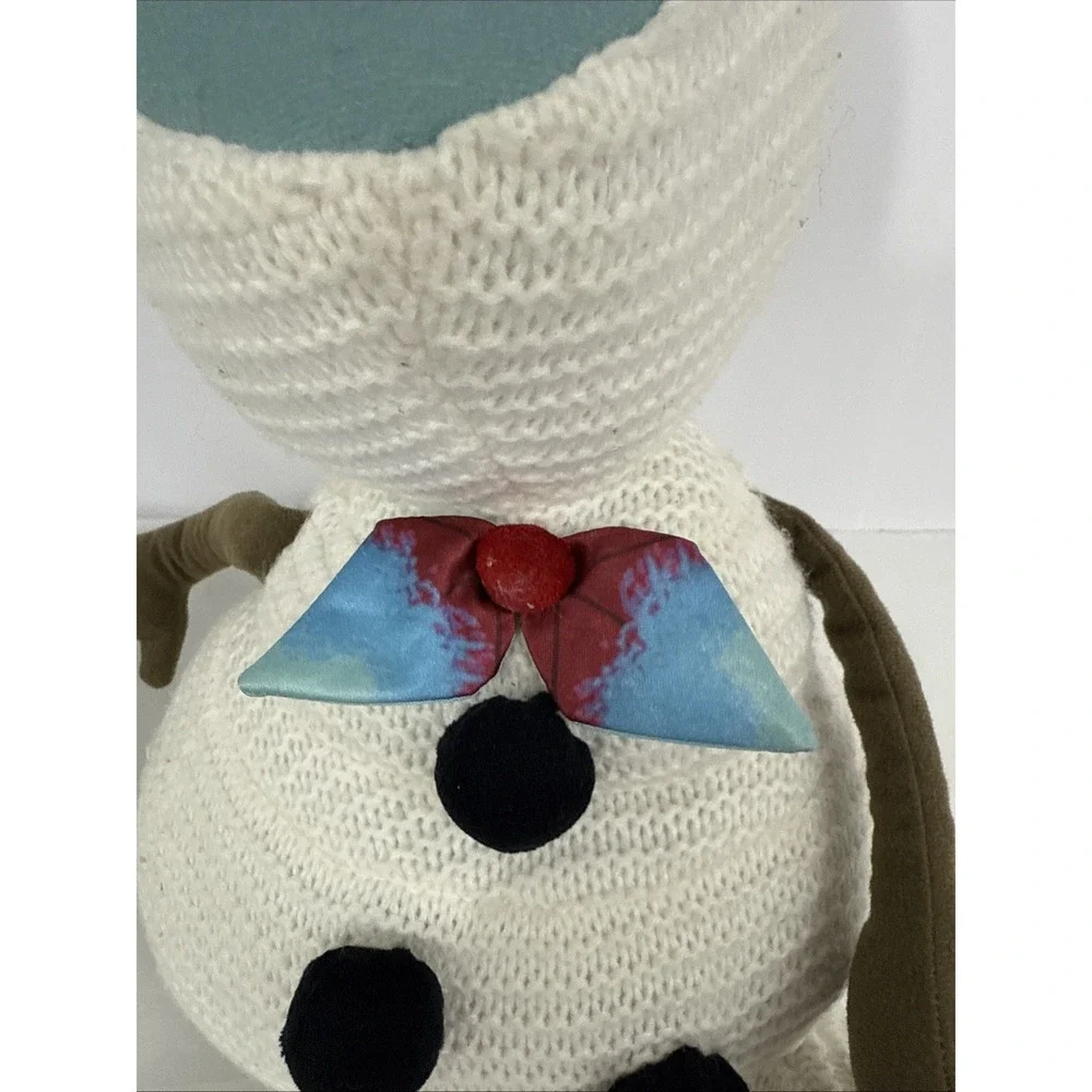 Disney Frozen Knit Olaf Plush‎ Snowflake Sparkles Snowman 14